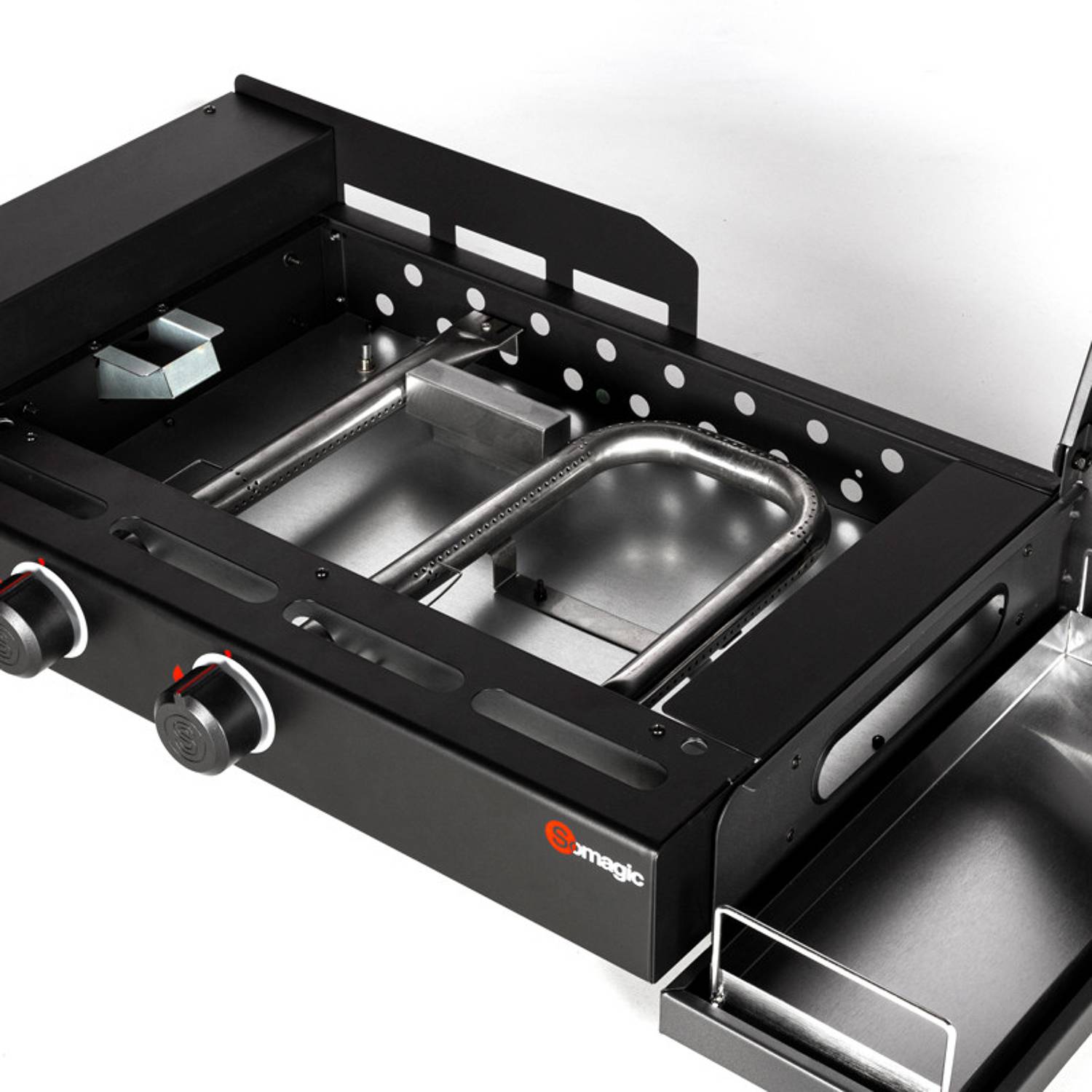 Somagic - Plancha au gaz spécial burger SO BURGER - 5,6kW - SOMAGIC - Imagen 7