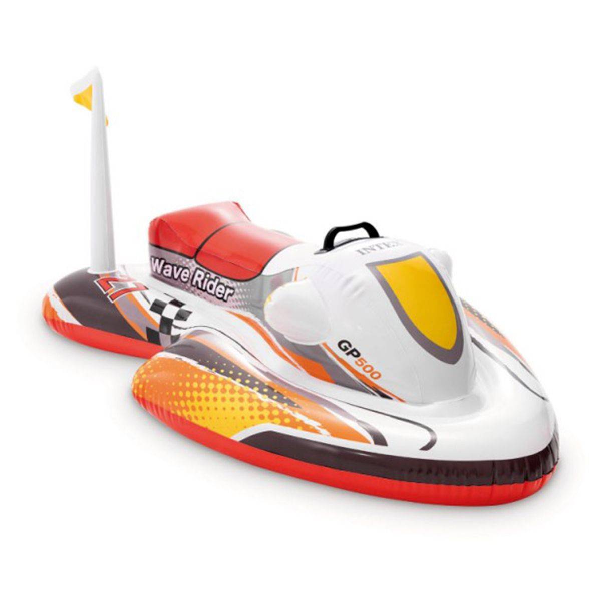 Bouée Gonflable "Scooter 1 Place" 117cm Rouge - Image 1