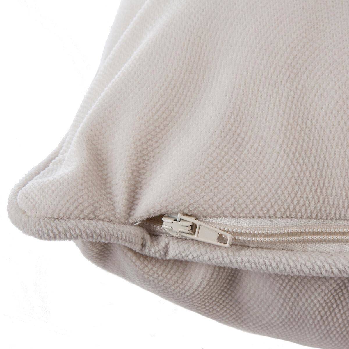 Coussin déhoussable  Ivoire 30 x 50 cm - Image 4
