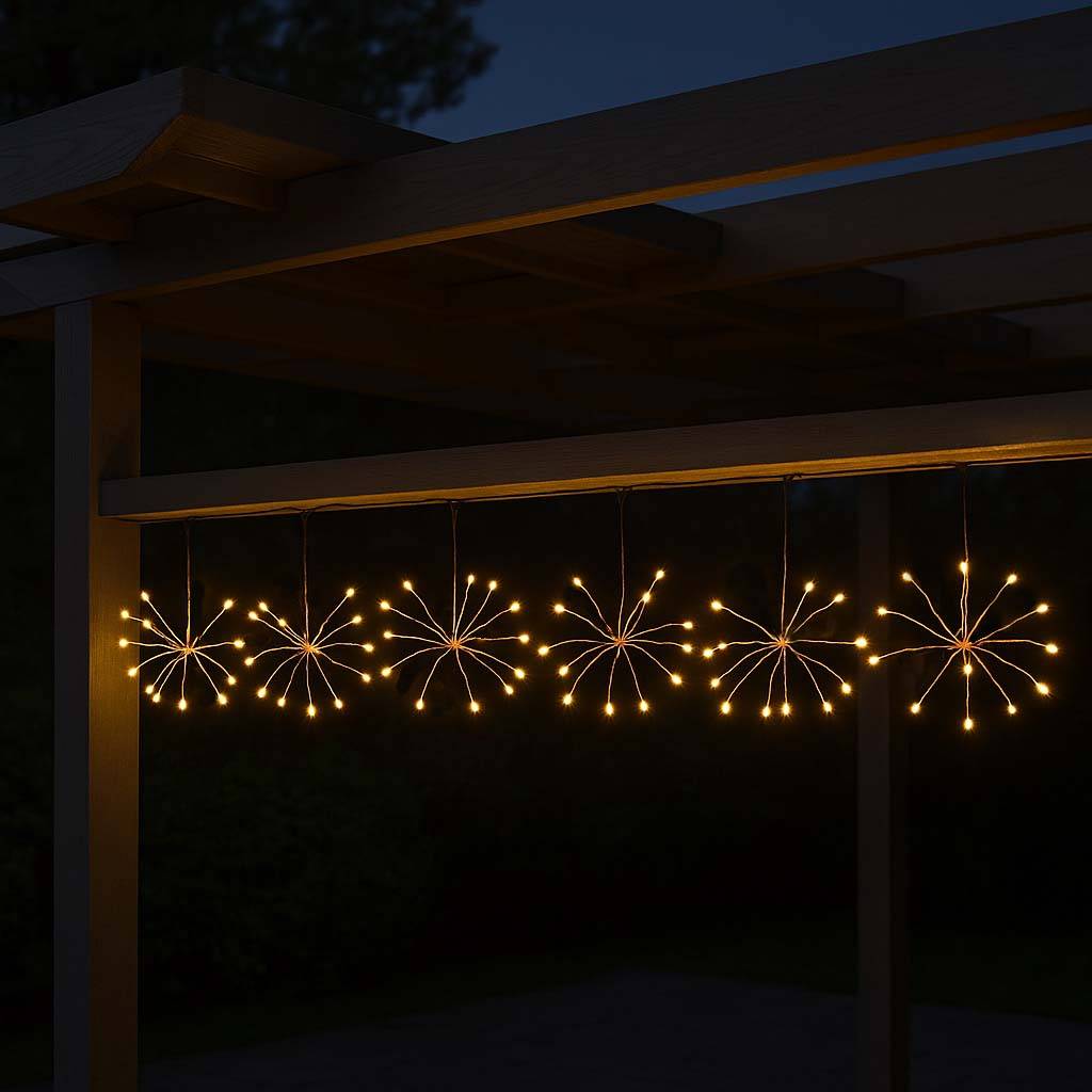 Lumisky - Guirlande solaire FIREWORKS STRING 144 LED 4.2M - Imagen 3