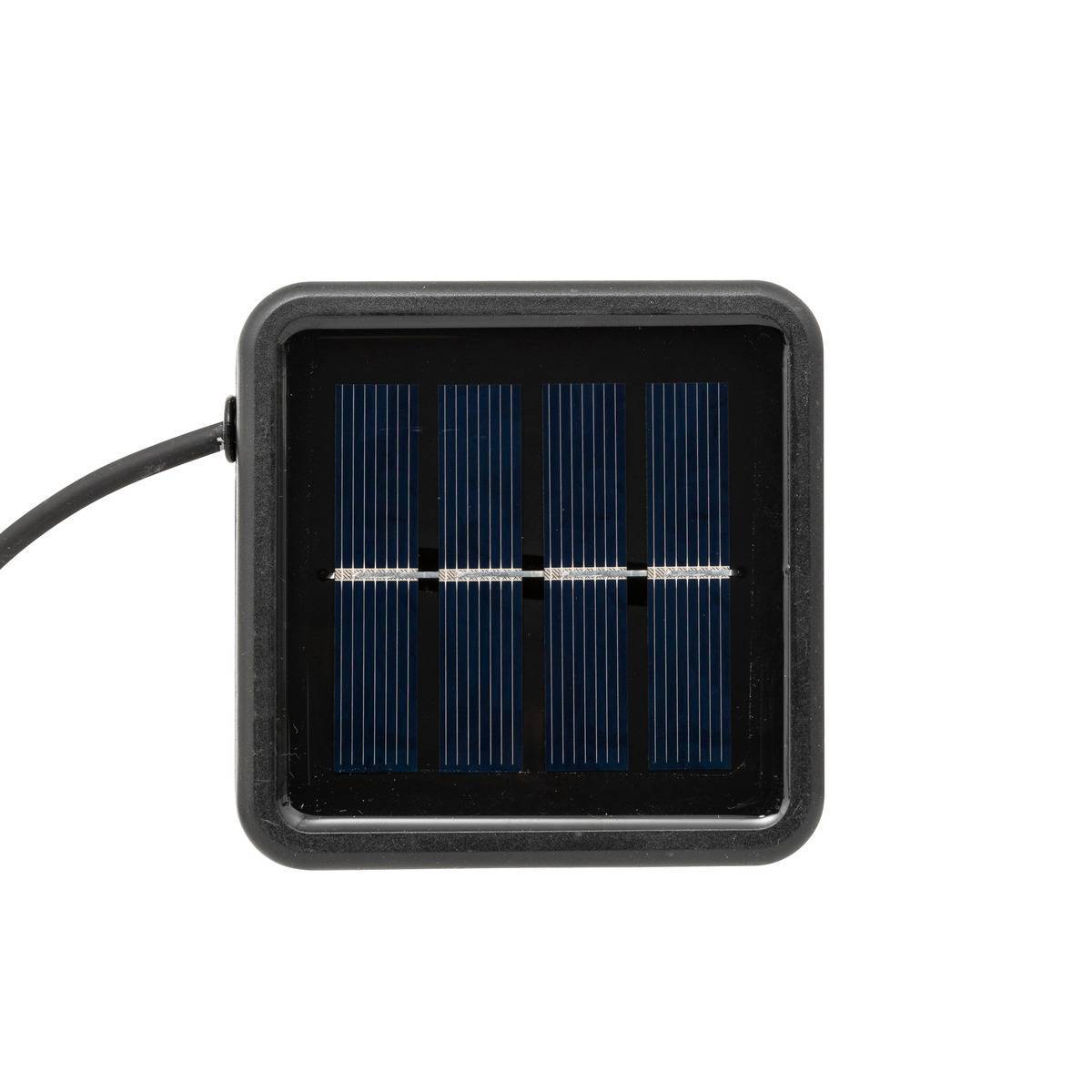 Guirlande d'extérieur solaire "Soa" noir & blanc H800cm ATMOSPHERA CREATEUR D'INTERIEUR - Image 5