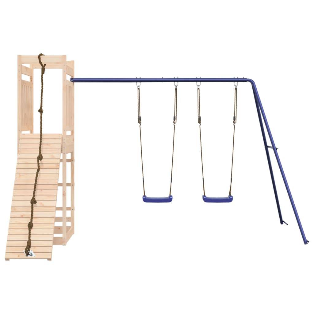 Helloshop26 - Ensemble de jeu d'extérieur 314 x 256 x 207 cm bois de pin massif - Imagen 2