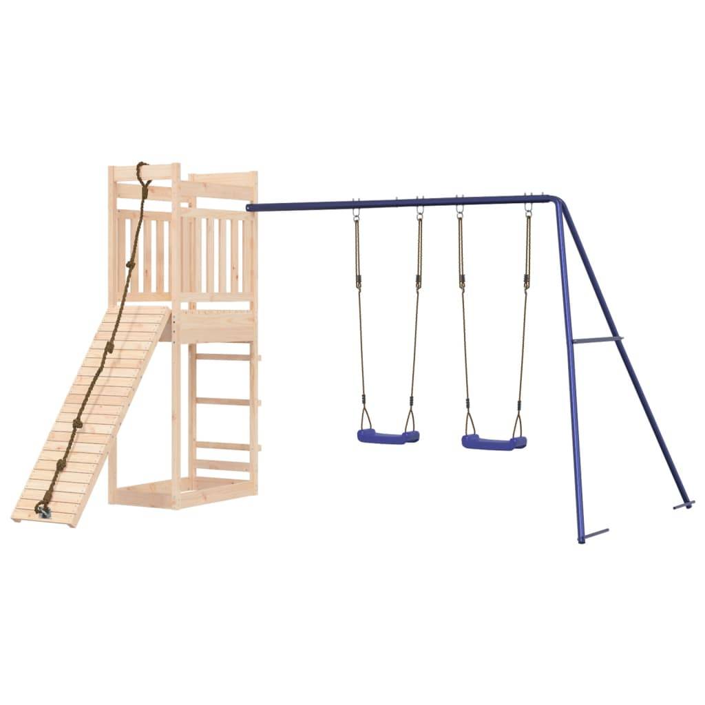 Helloshop26 - Ensemble de jeu d'extérieur 314 x 256 x 207 cm bois de pin massif - Imagen 1