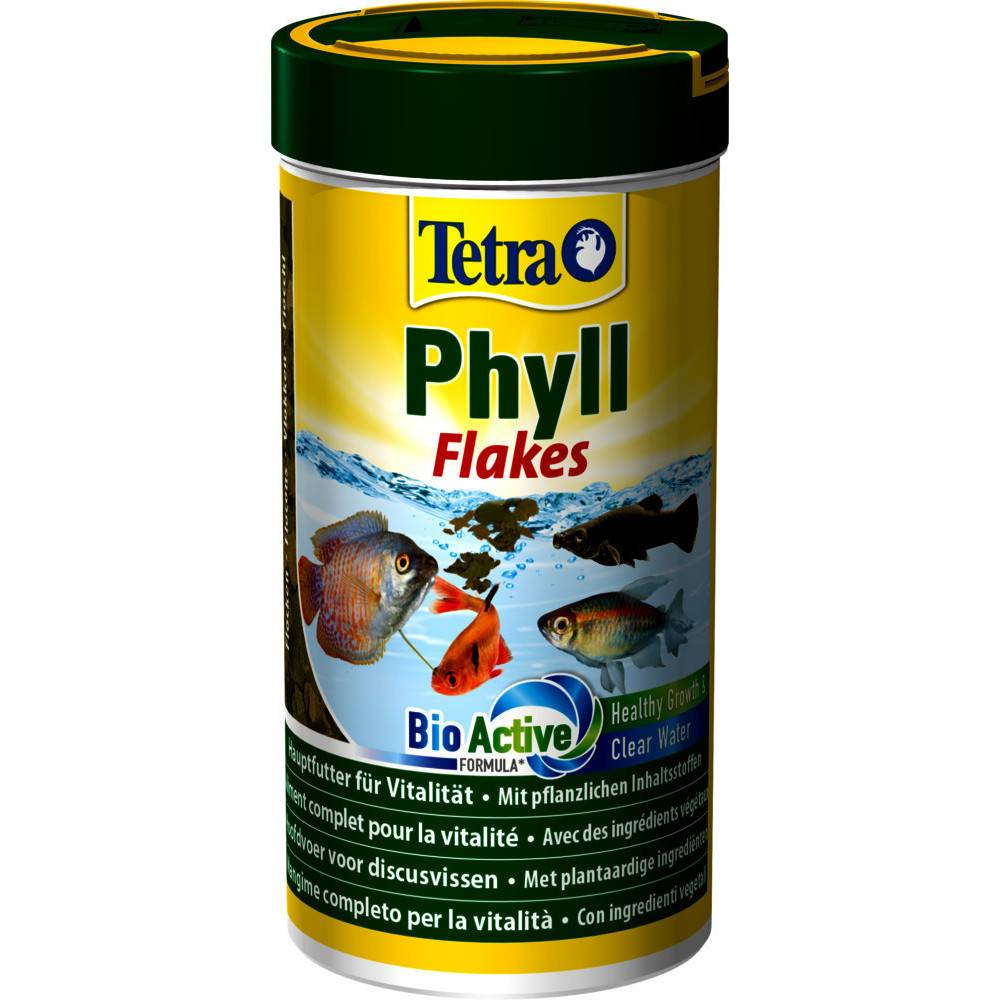 Tetra - Tetra - Phyll Flakes, melange flocon pour poissons d'ornement 20g/100ml