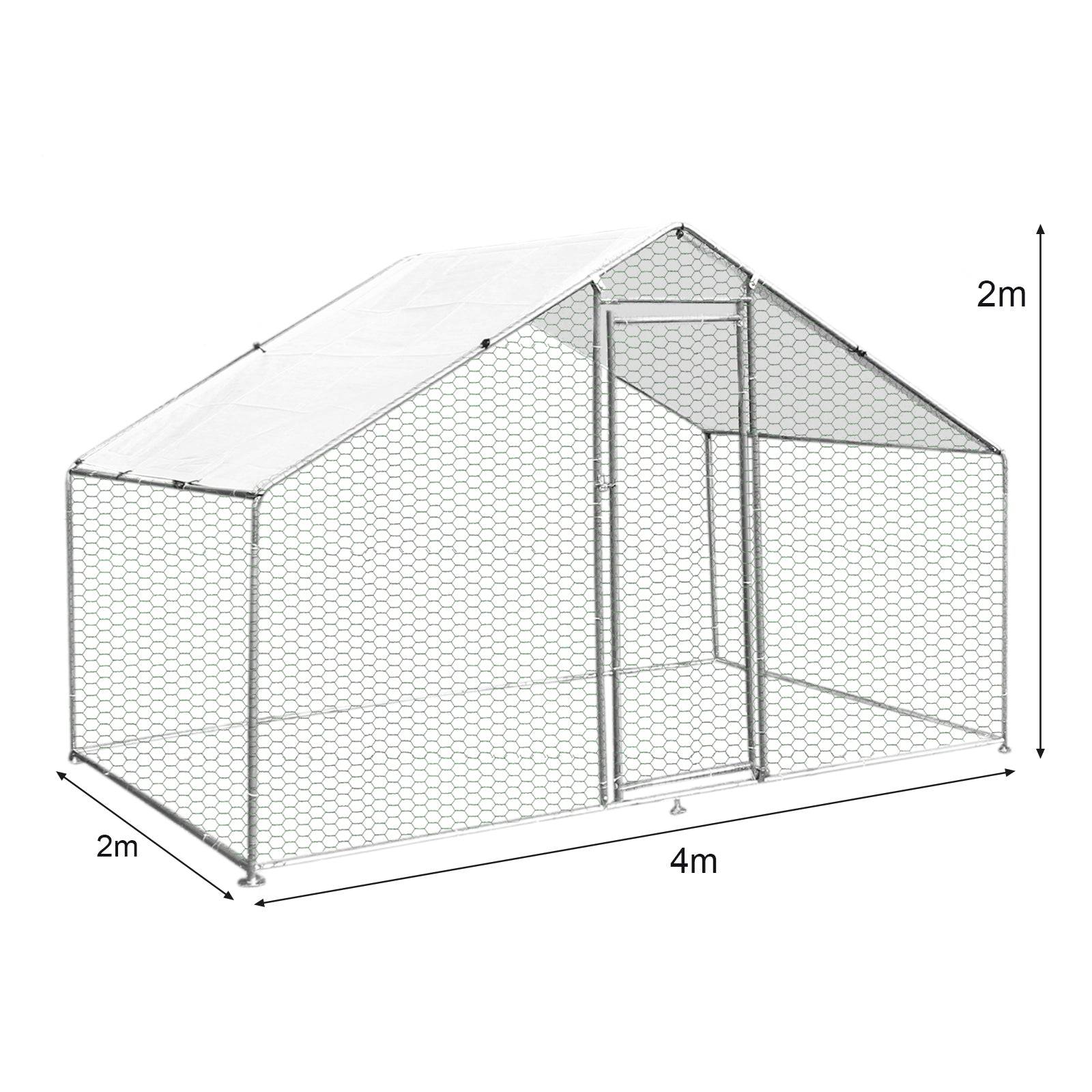 Monstershop - Enclos Poulailler 4m x 2m x 2m - Monstershop - Imagen 5