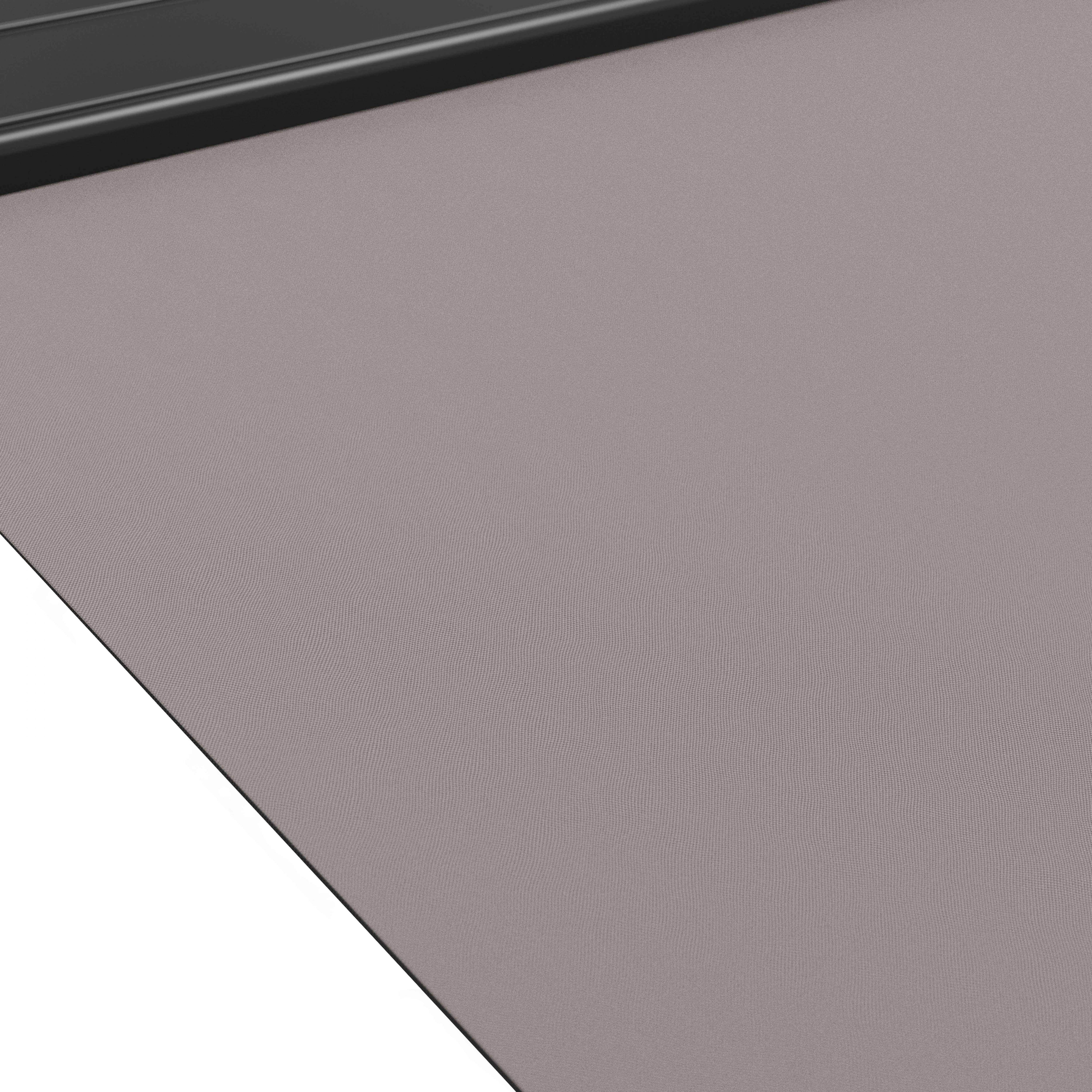 Oviala - Store banne semi-intégral 3x2,5m en aluminium taupe Paimpol - Oviala - Imagen 5