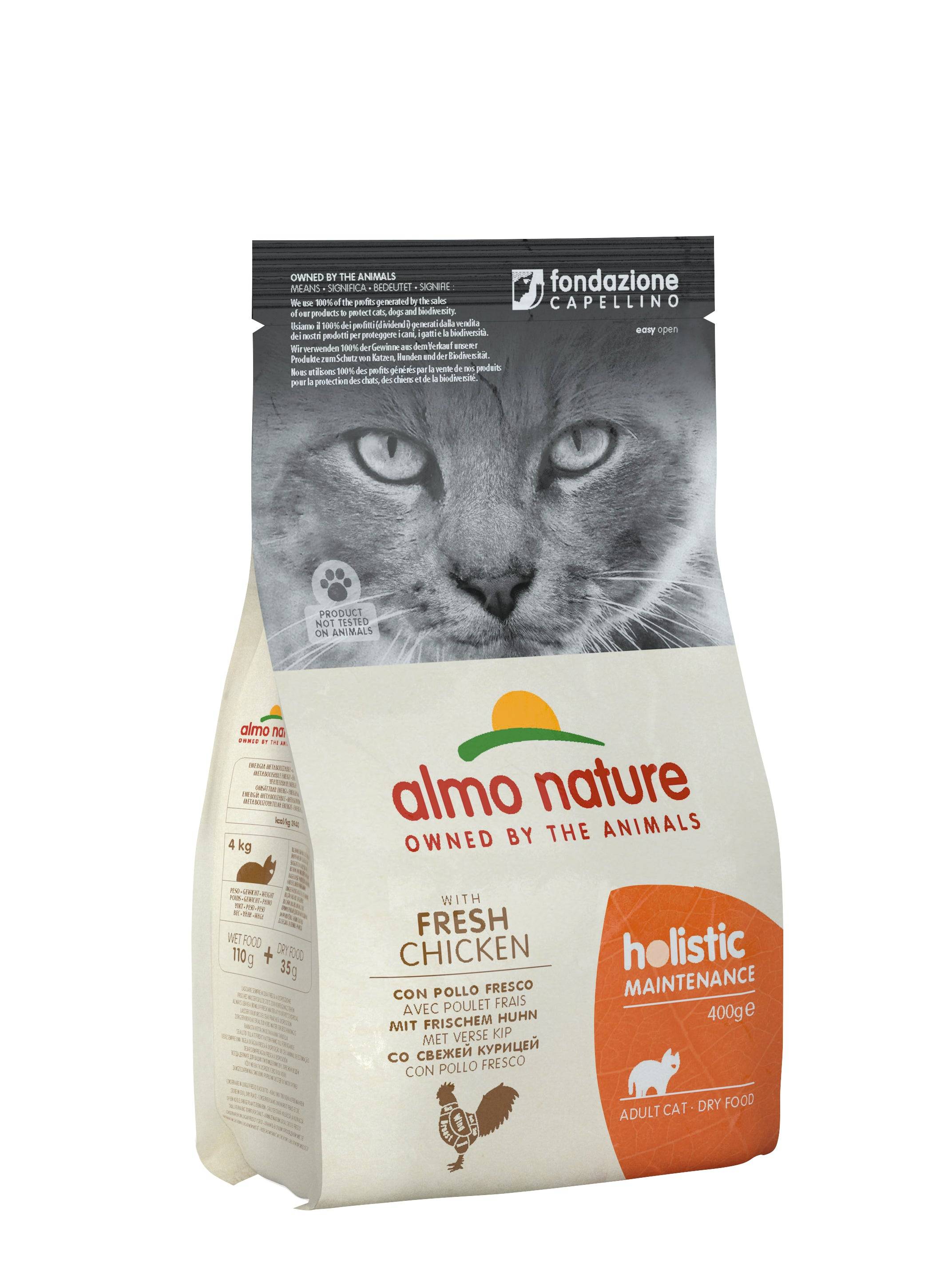 Almo Nature - Almo Nature - Croquettes Holistic Maintenance au Poulet pour Chat - Imagen 1