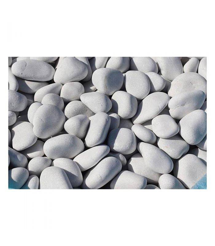 Paillage marbre blanc finition lumineuse du jardin 500kg RACINE F-PAI047 - Image 5
