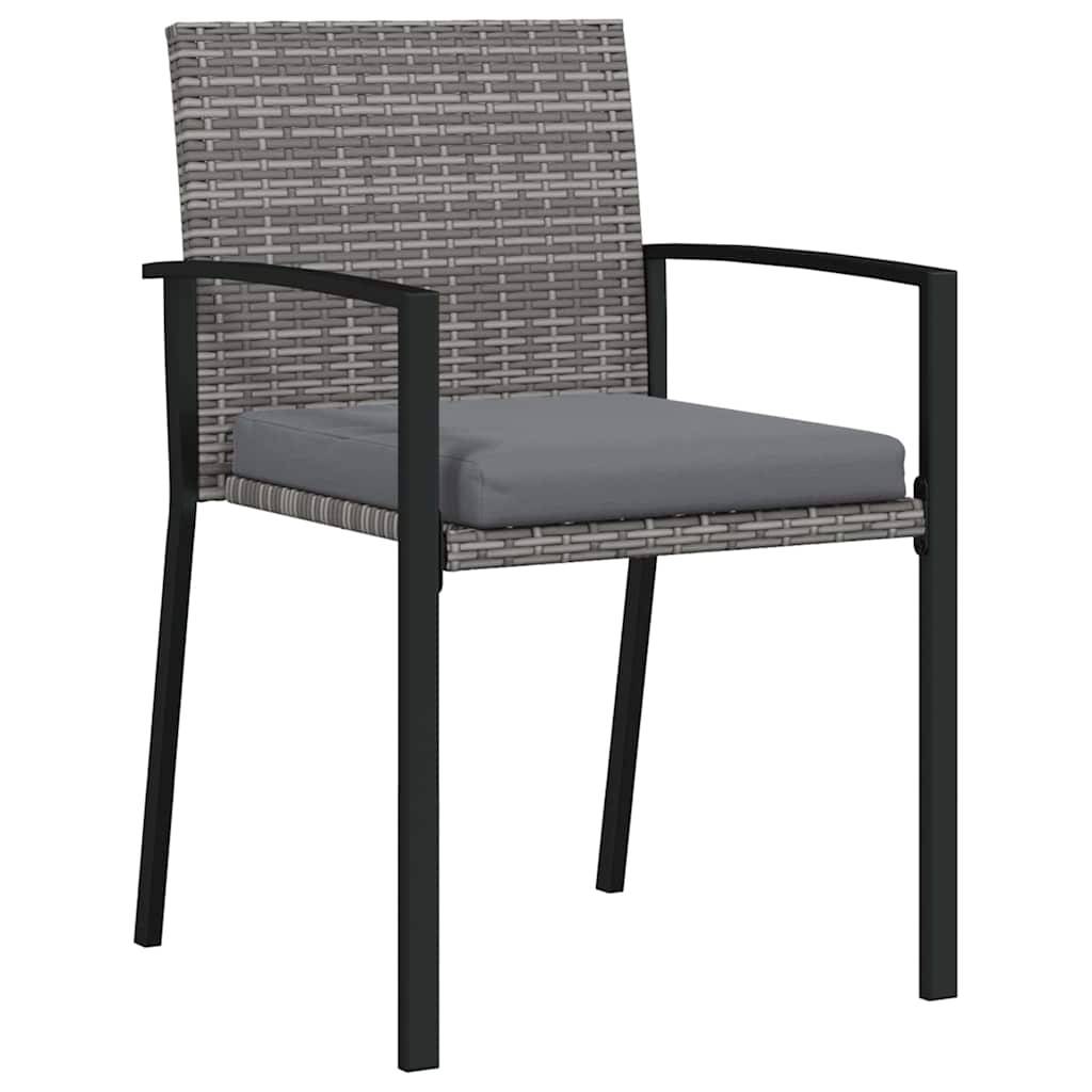 ComfortXL - Petit Salon de Jardin 3 Pièces 2 Places avec Coussins pour Balcon Gris – ComfortXL Outdoor Living - Image 6