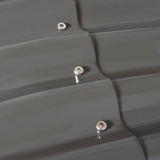 Abri Bûches Acier Extérieur Range Bois Chauffage Grande Capacité Gris 212cm - ComfortXL Outdoor Living - Image 6