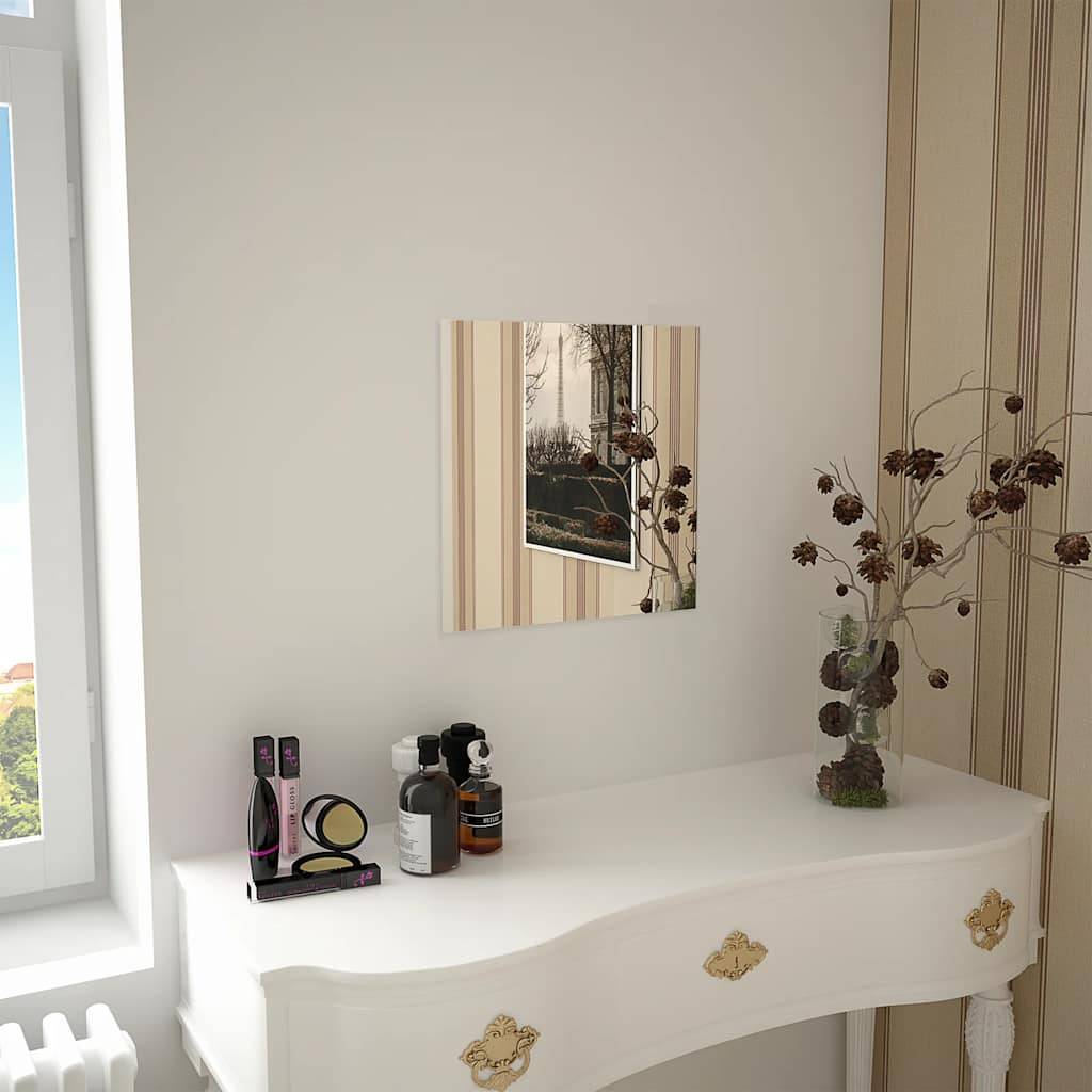 Prolenta Premium - Miroir  Lajo Argent  40 X 40 cm  - P87209A