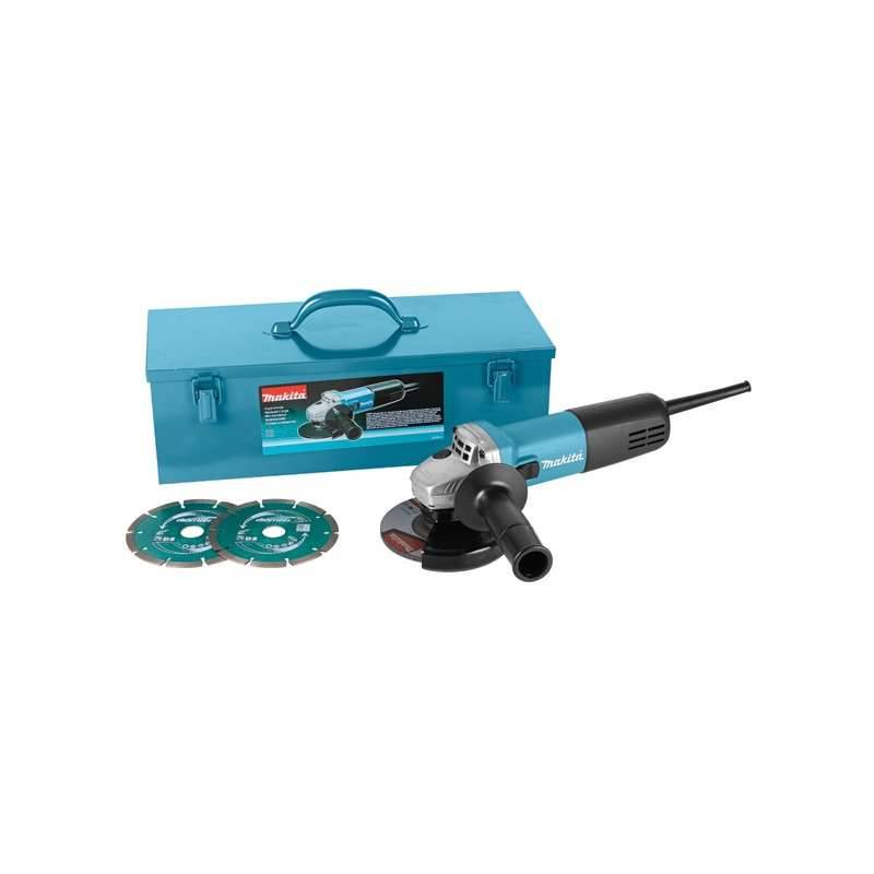 Makita - Meuleuse d'angle MAKITA 9558HNRGK3 - 125 mm + 2 Disques Diamant Makita - Imagen 1