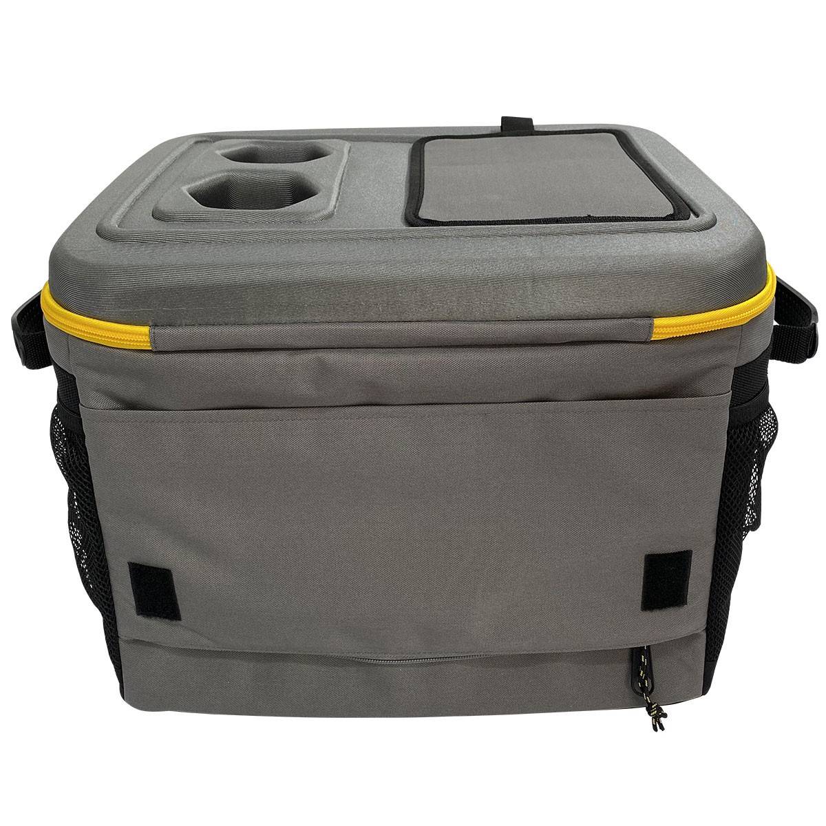 Glacière portable Sac isotherme 35 Litres Grand volume Chantier Camping Plage Caterpillar - Imagen 4