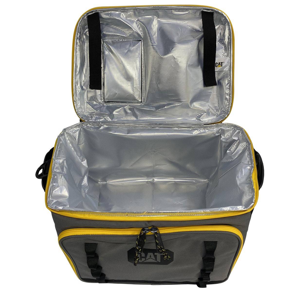 Glacière portable Sac isotherme 35 Litres Grand volume Chantier Camping Plage Caterpillar - Imagen 5