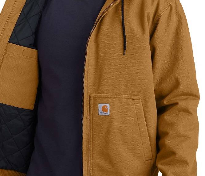 Blouson Duck Active Jacket 104050 CARHARTT Marron - Taille M - S1104050BRNM - Imagen 4
