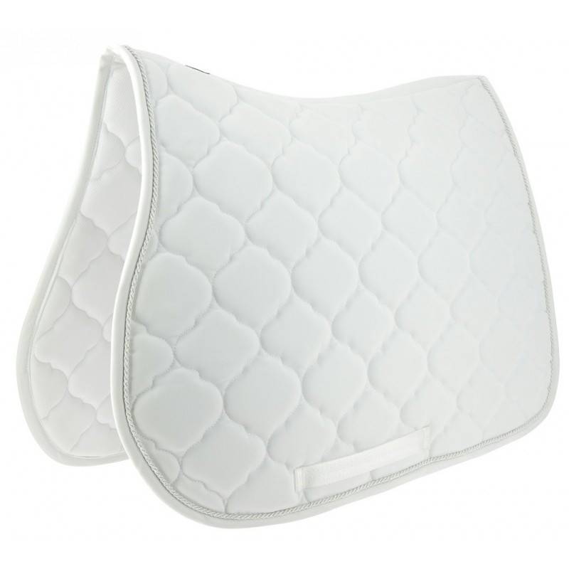 Tapis de selle Riding World Rope pour cheval - Blanc - Imagen 1