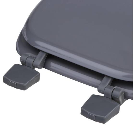 Abattant WC en Bois "Bathroom" 43cm Gris - Image 3
