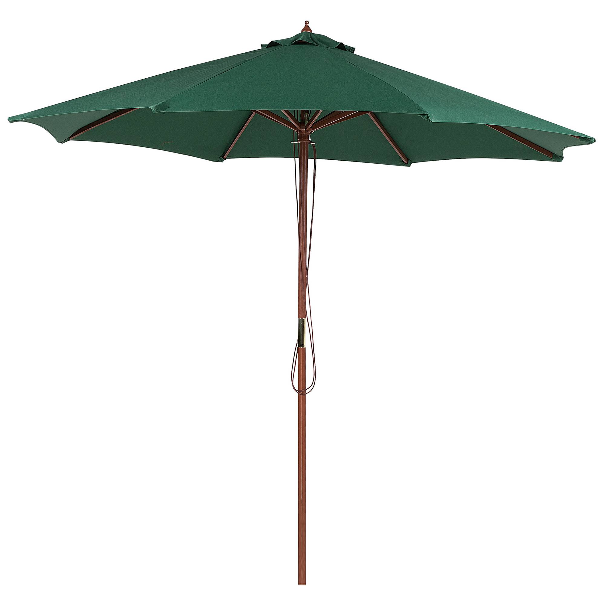 Beliani - Parasol droit Tissu Vert foncé TOSCANA Beliani - Imagen 1