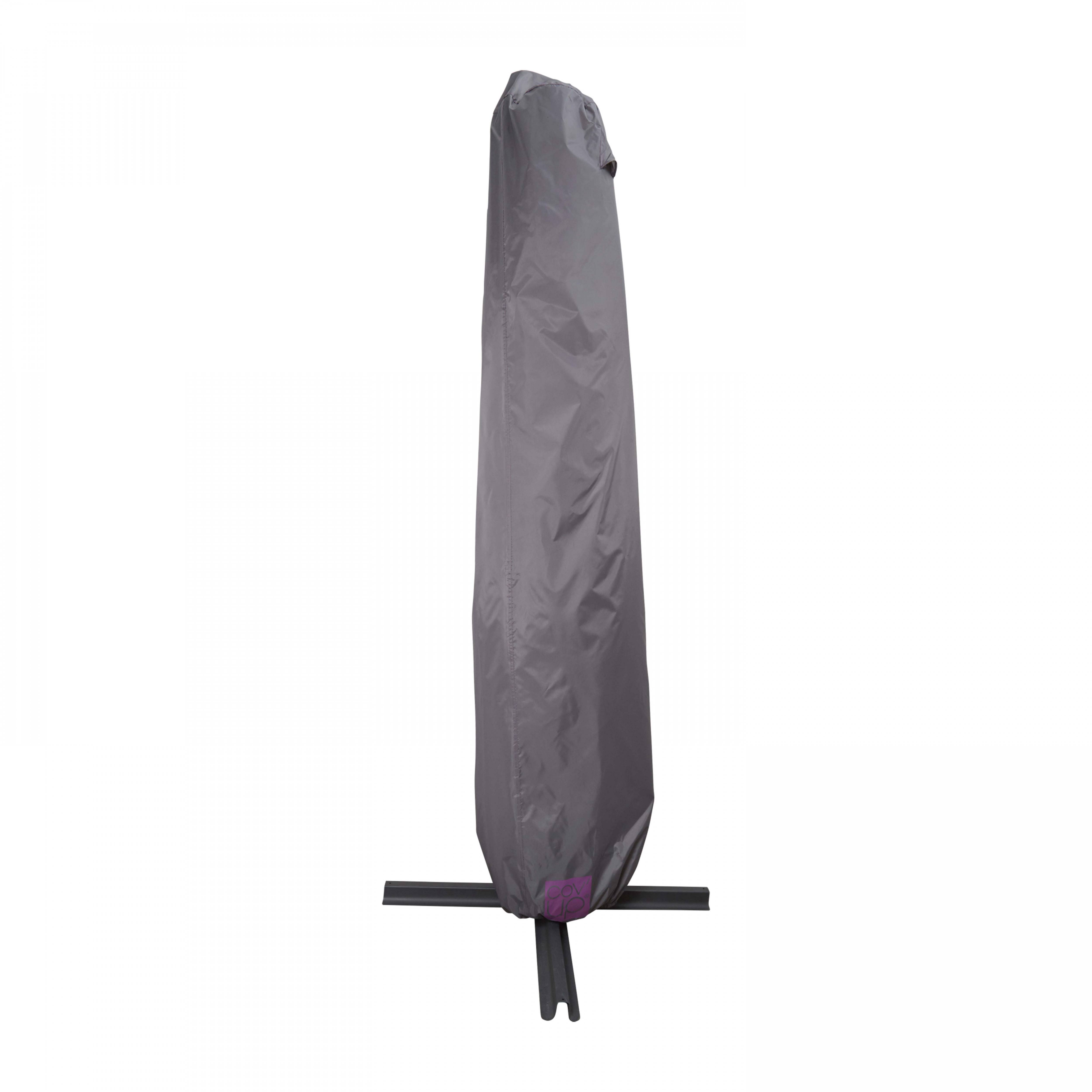 Oviala - Housse de parasol déporté 230 x 45 cm gris Cov'Up - Oviala - Imagen 1