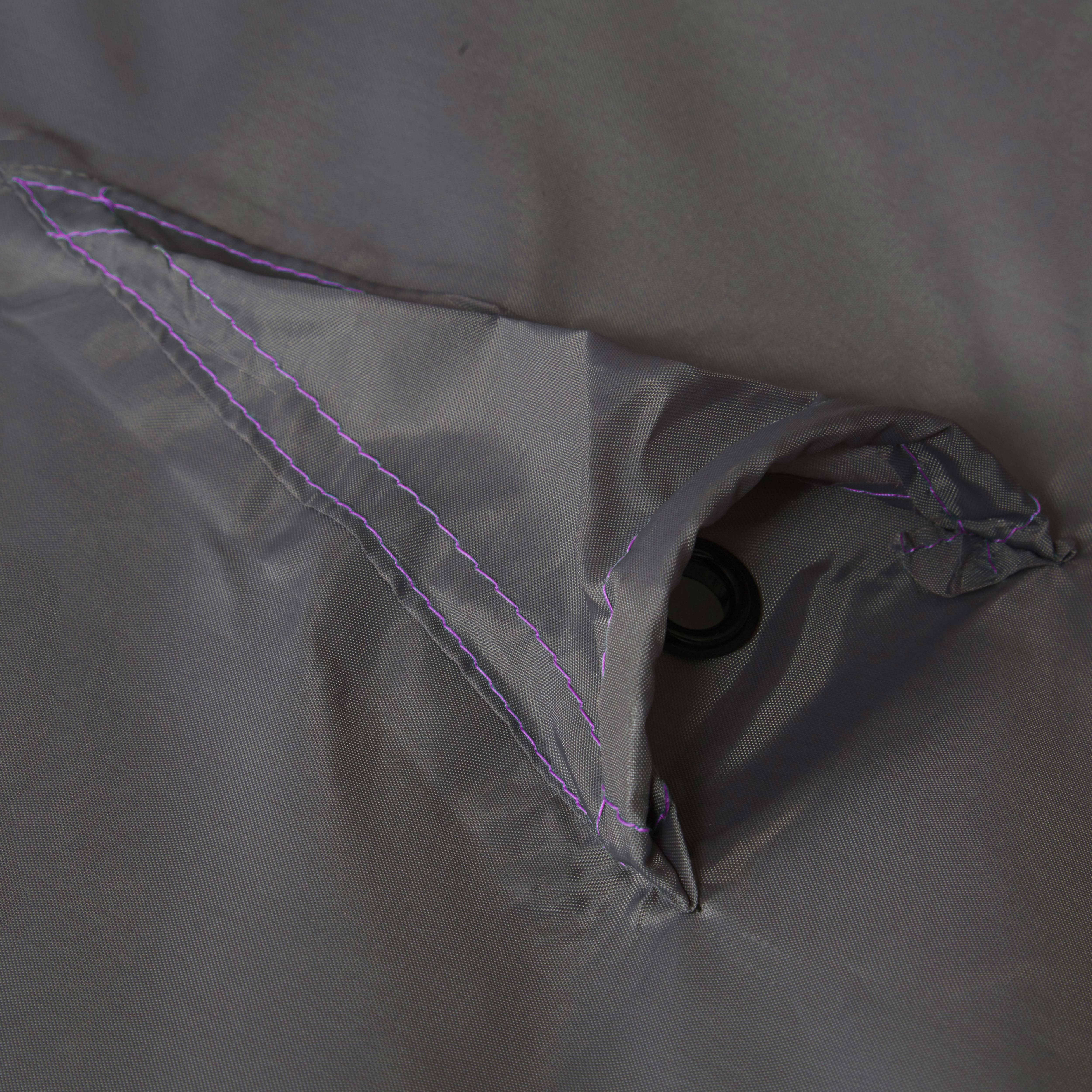 Oviala - Housse de parasol déporté 230 x 45 cm gris Cov'Up - Oviala - Imagen 4
