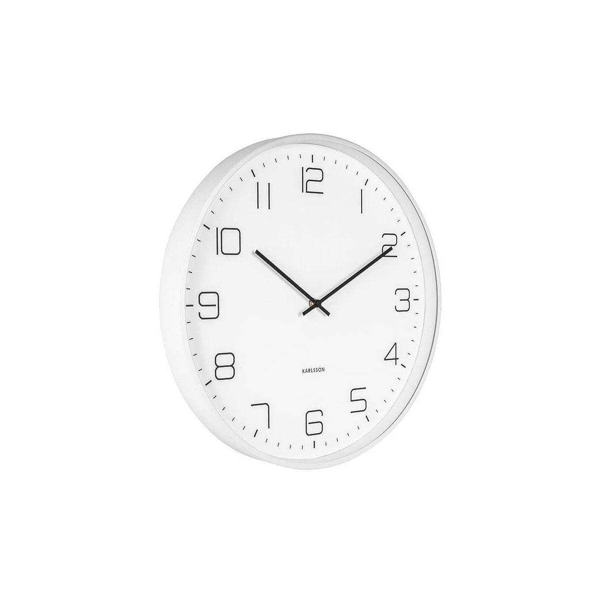 Karlsson - Horloge en métal mat Lofty Karlsson - Imagen 1