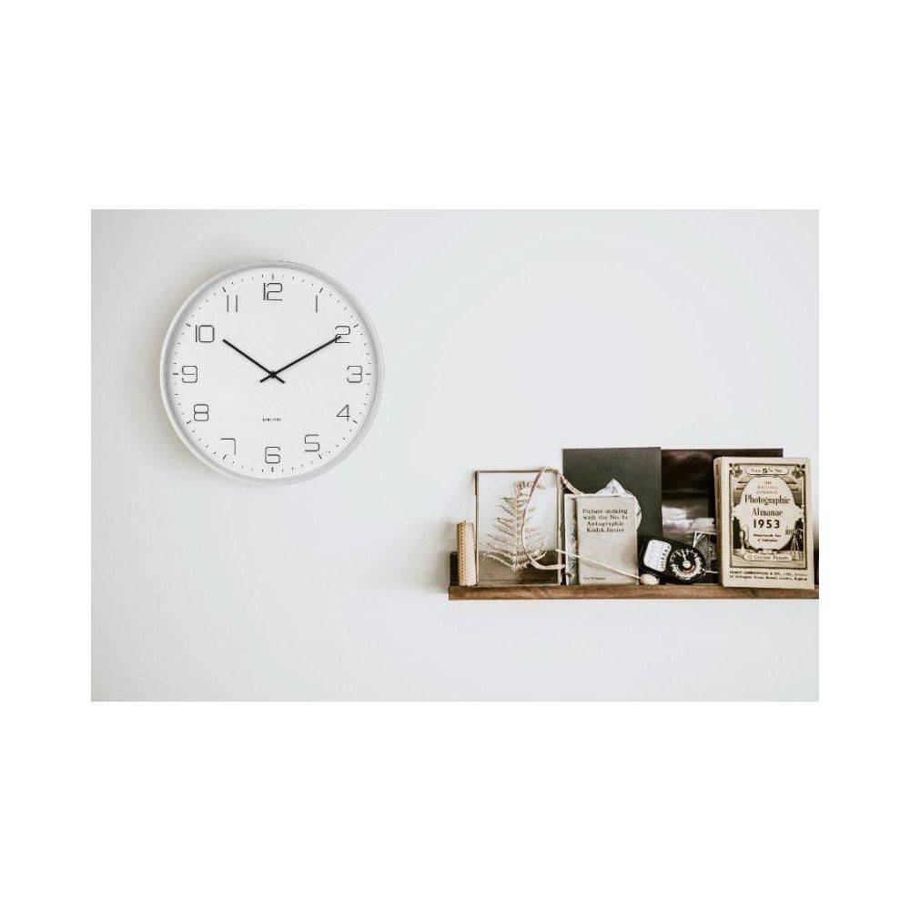 Karlsson - Horloge en métal mat Lofty Karlsson - Imagen 2