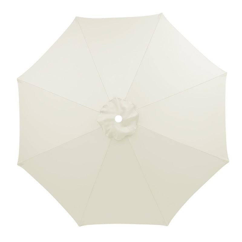 Parasol de jardin Auvent de rechange universel de terrasse, compatible avec un parasol de 3 m à 8 baleines, auvent uniquement, beige-Lytech - Image 1