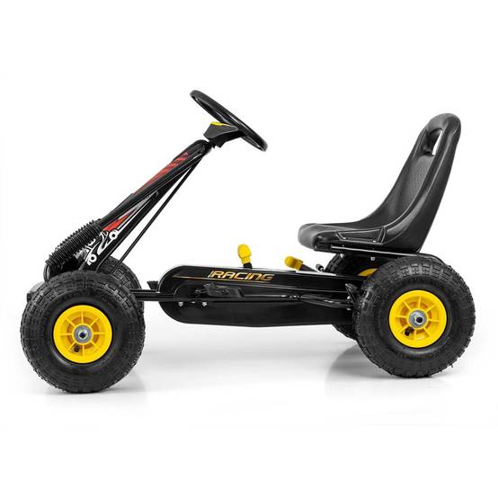 Kart à Pédales Milly Mally Thor - Véhicule Enfant Robuste Et Sportif Pour 3-8 Ans, Plein Air Et Développement Moteur