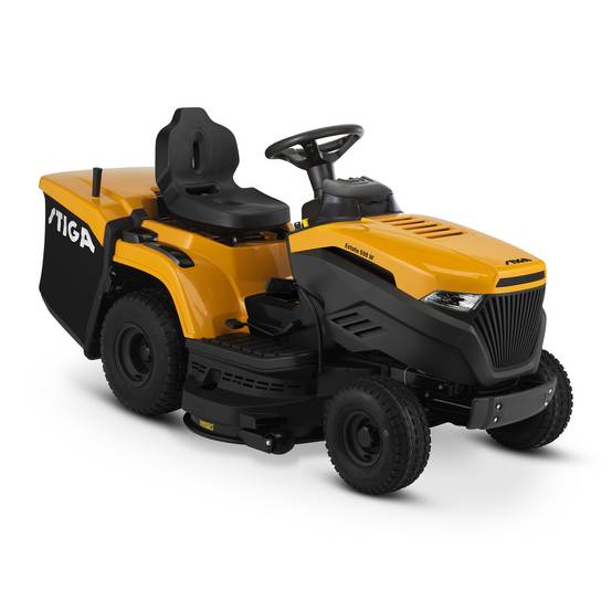 Stiga - Tracteur Estate 598 Twin, moteur 586cc, plateau 98cm, collecteur 240L - STIGA - Image 1