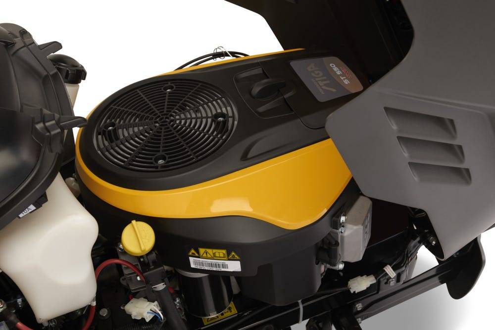 Stiga - Tracteur Estate 598 Twin, moteur 586cc, plateau 98cm, collecteur 240L - STIGA - Image 9