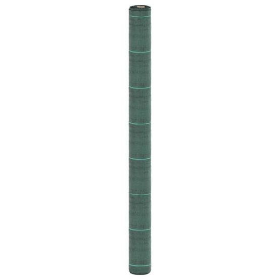 Toile de paillage polypropylène pour jardin potager anti-mauvaises herbes 1,5x25 m Vert - ComfortXL Outdoor Living - Image 1