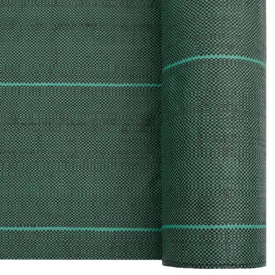 Toile de paillage polypropylène pour jardin potager anti-mauvaises herbes 1,5x25 m Vert - ComfortXL Outdoor Living - Image 4