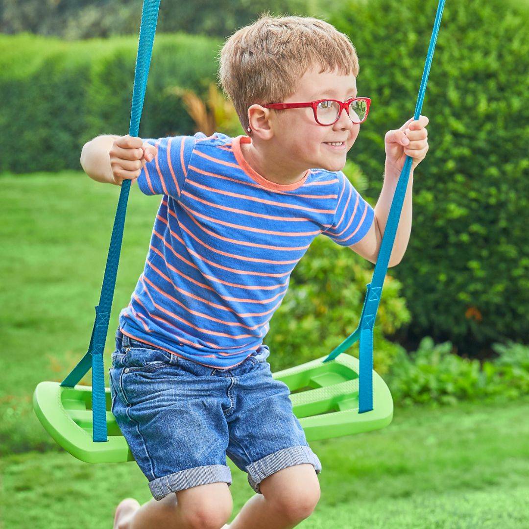 Tp Toys - Balançoire 3 en 1 pour portique H190-250cm vert - Imagen 5