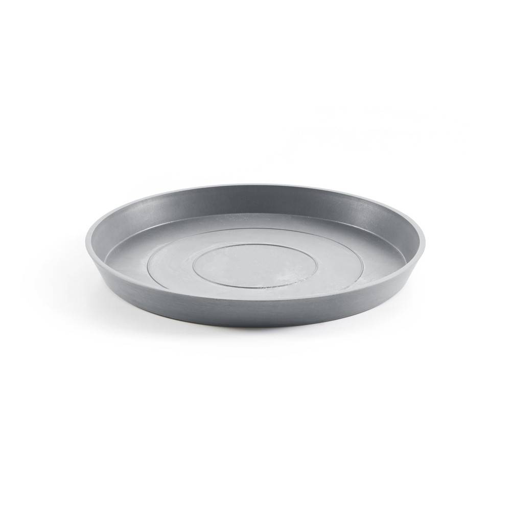 Ecopots - Soucoupe Round 50 Bleu Gris - Ø 44,5 x H. 3,5 cm ECOPOTS