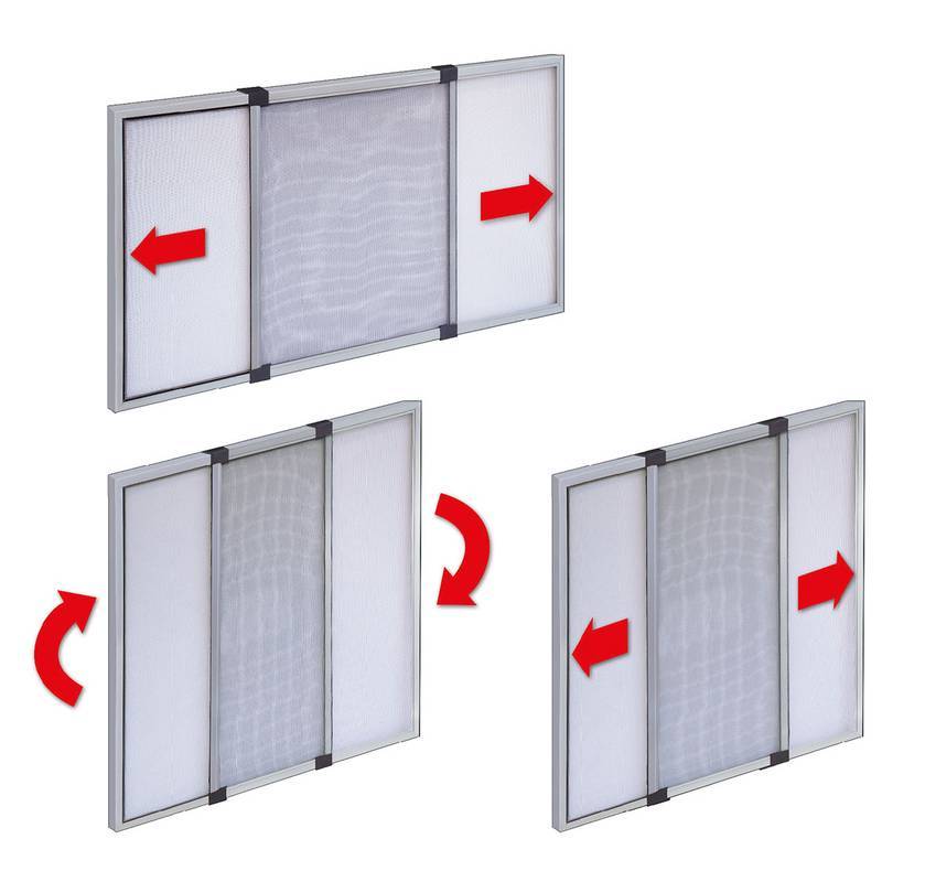 Moustiquaire extensible pour fenêtre - TELESIO 70X50 - BLANC - Image 2