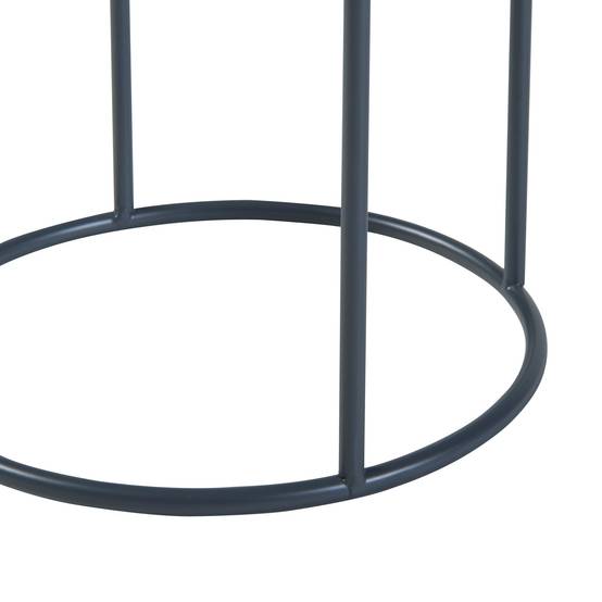 Porte-plantes style intemportel support 38 x 24 cm noir - Image 5