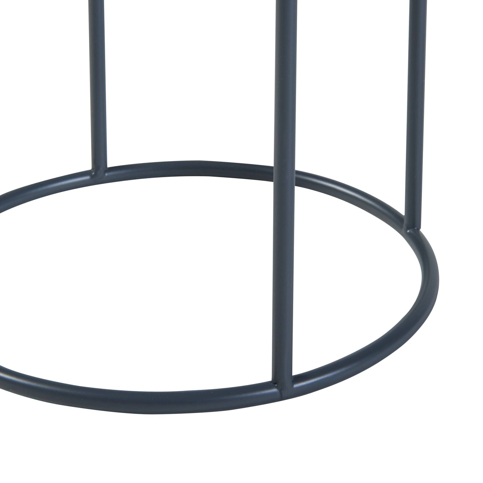 Porte-plantes style intemportel support 38 x 24 cm noir - Image 5