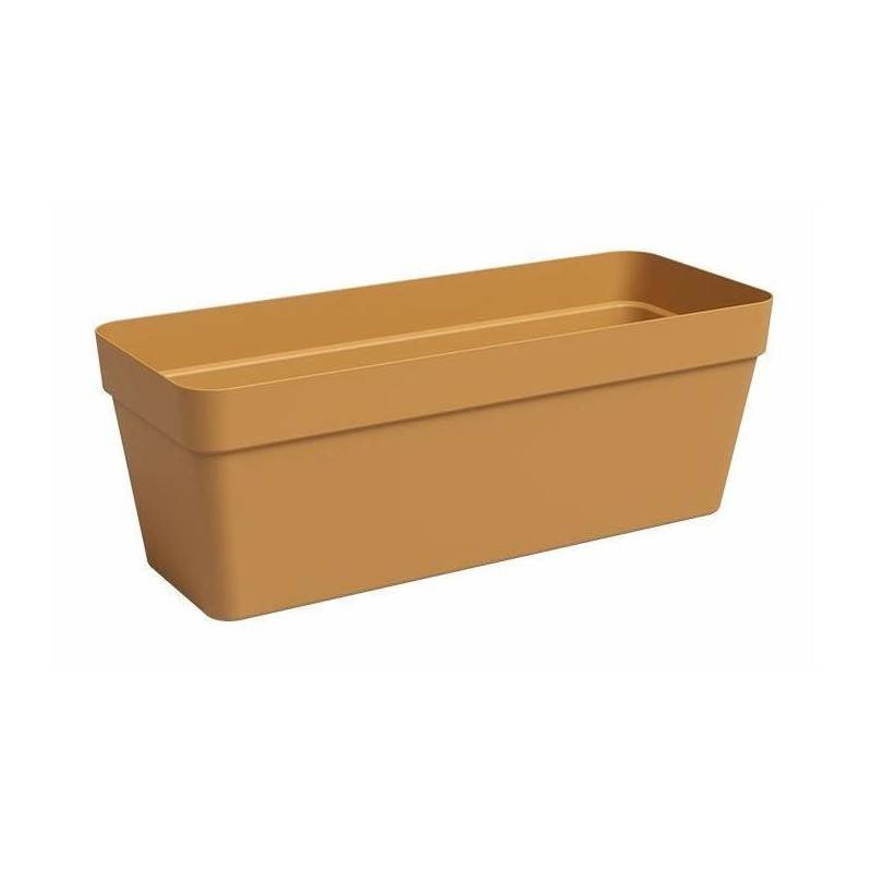 Artevasi - Jardiniere - Plastique - Jaune Miel - Rectangulaire - L49,9 X P20 X H18,1cm - Artevasi - Imagen 1