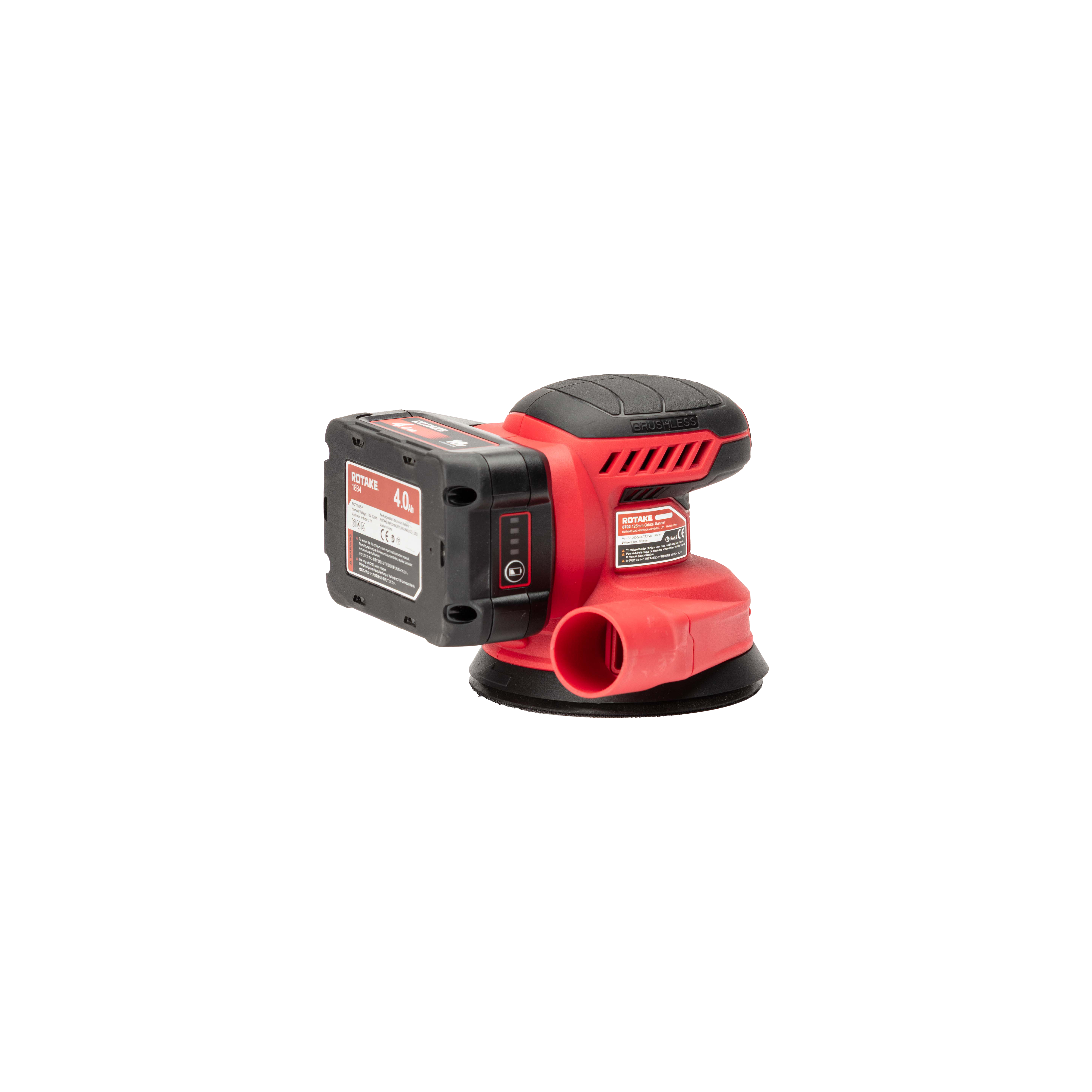 Autre - Ponceuse orbitale 125mm/2,5 18V sans batterie, ni chargeur - ROTAKE - 8702 - Image 2