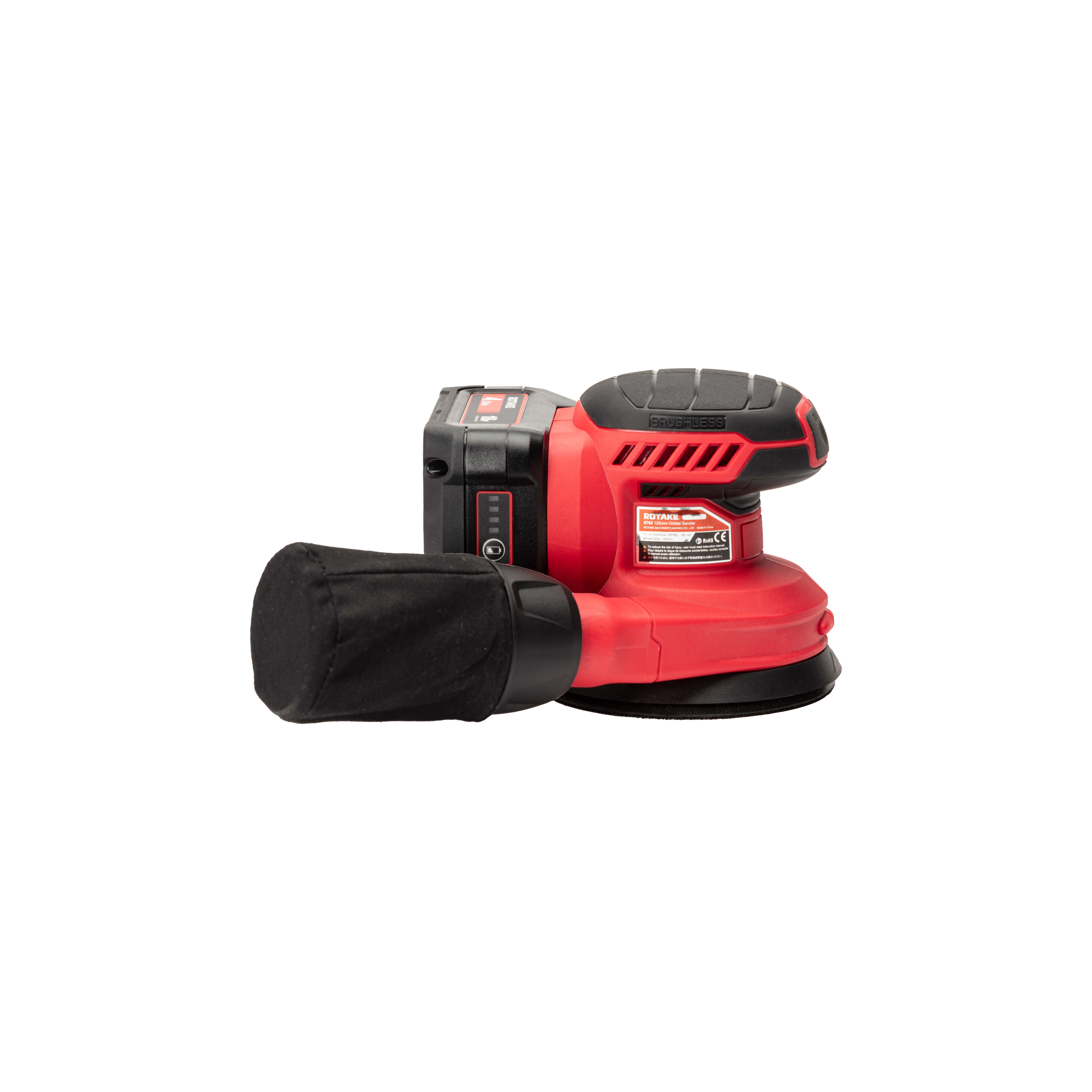 Autre - Ponceuse orbitale 125mm/2,5 18V sans batterie, ni chargeur - ROTAKE - 8702 - Image 3