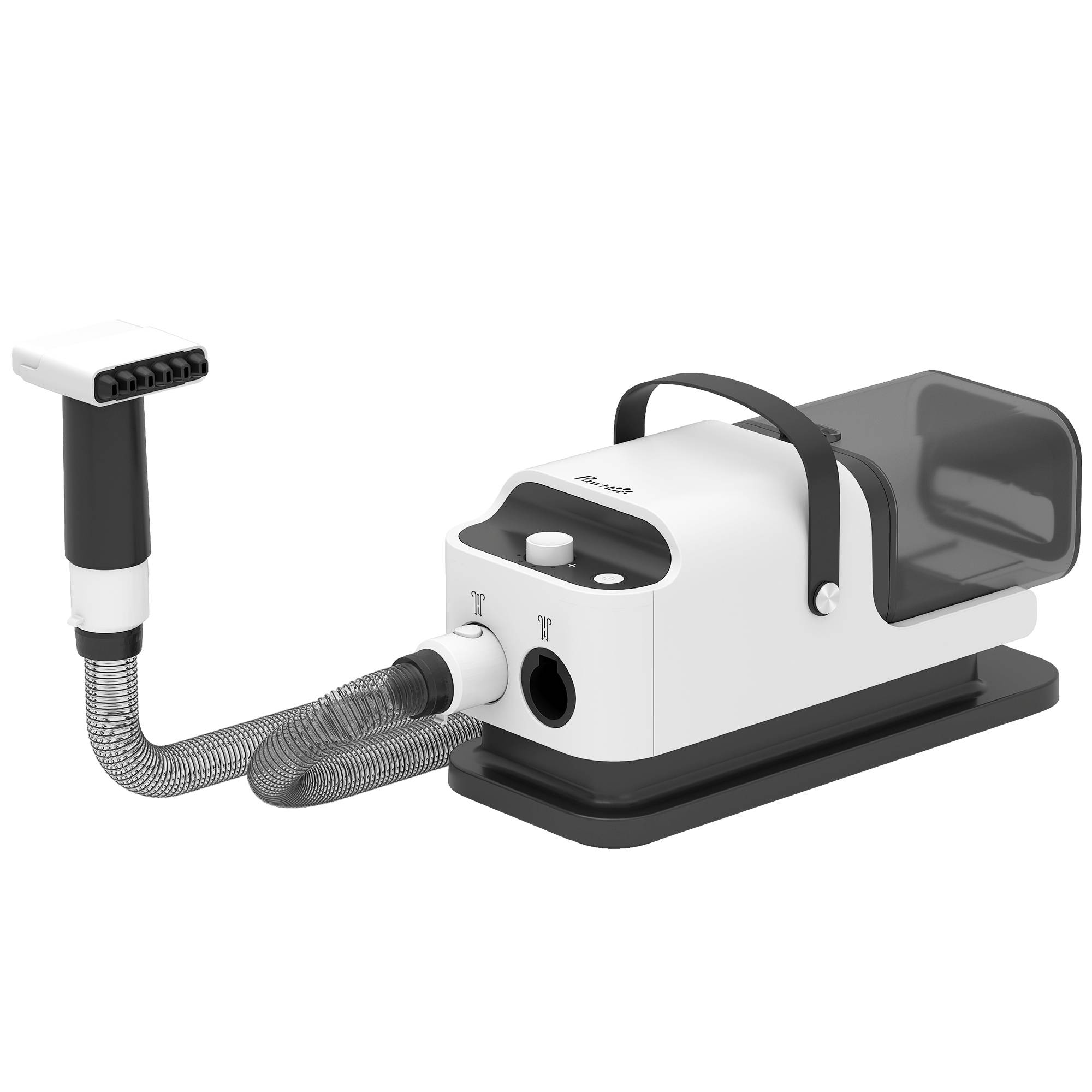 Sans Marque - Aspirateur Poil de Chien et Séchoir 5-en-1 12kPa 50dB 1,8L Blanc - Image 2