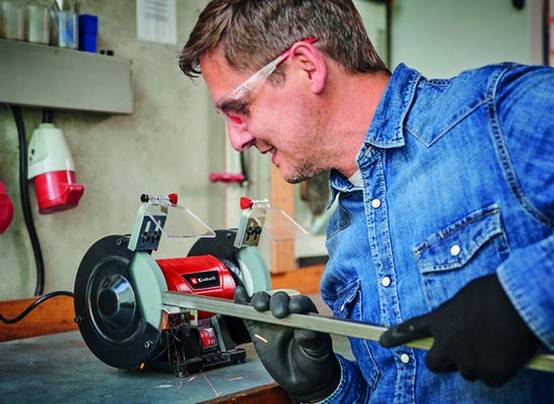 Einhell - Touret à meuler TC-BG 150 – 150 W – Meules Ø150 mm (K36/K60) - Einhell - Image 5