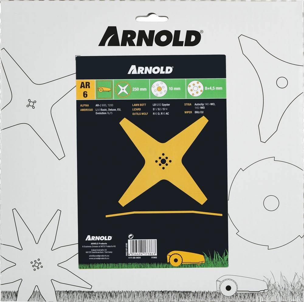 Arnold - Lame Tondeuse Robot Ar6 Pour Stiga Arnold - Imagen 3