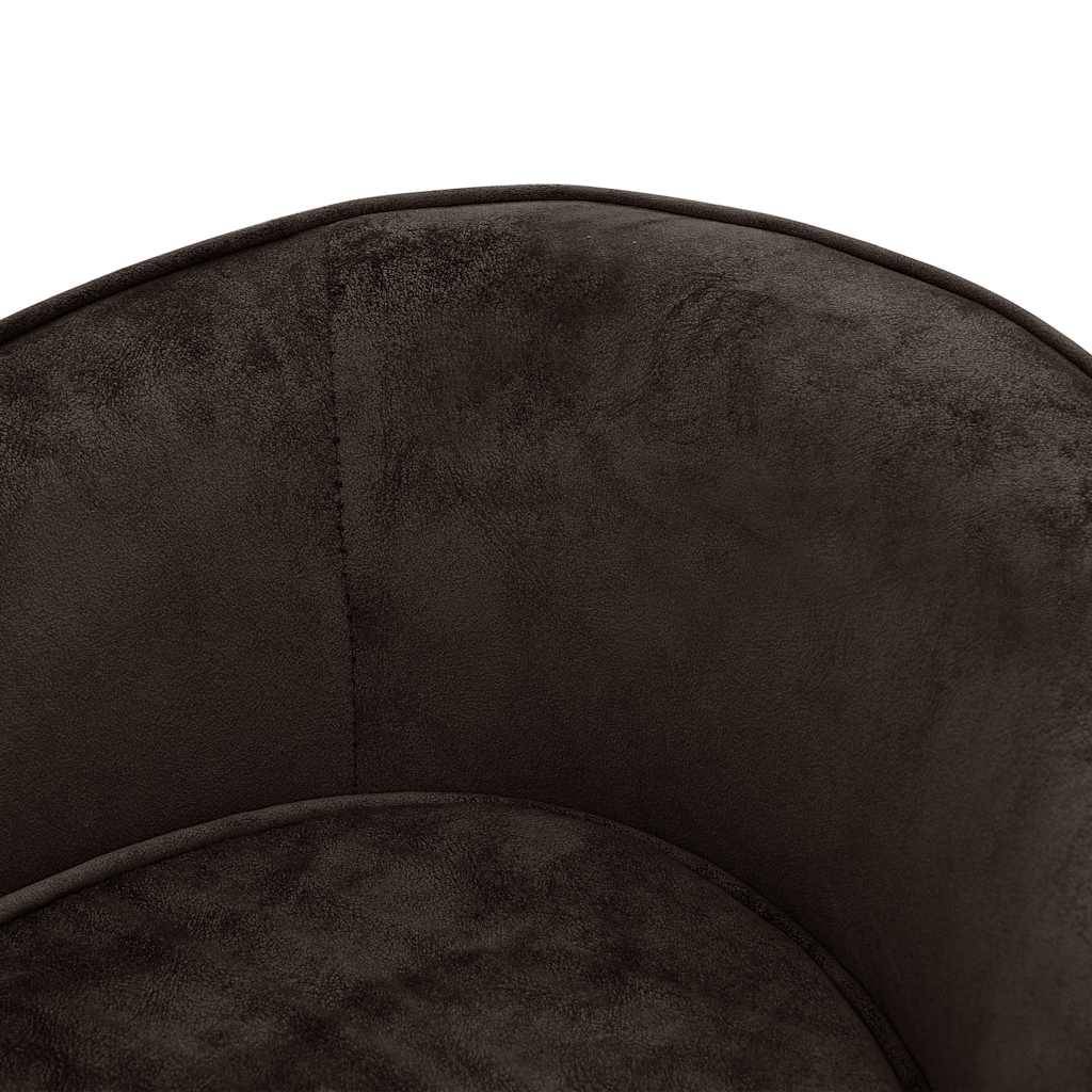 Vidaxl - Canapé pour chien Marron 69x49x40 cm Peluche vidaXL 170942 - Imagen 4