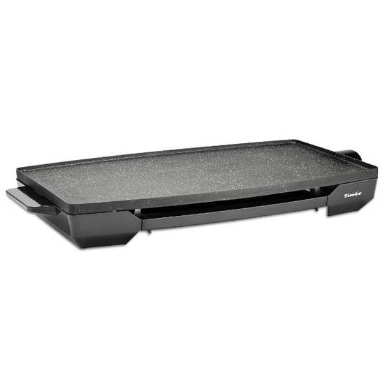 Plancha électrique effet pierre 2200w 59x34cm CV502 Simeo