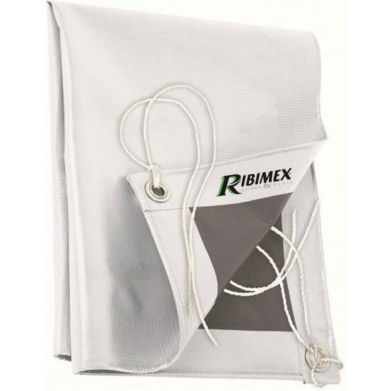 Ribimex - Bâche blanche PVC 3x5 m 300 g/m2