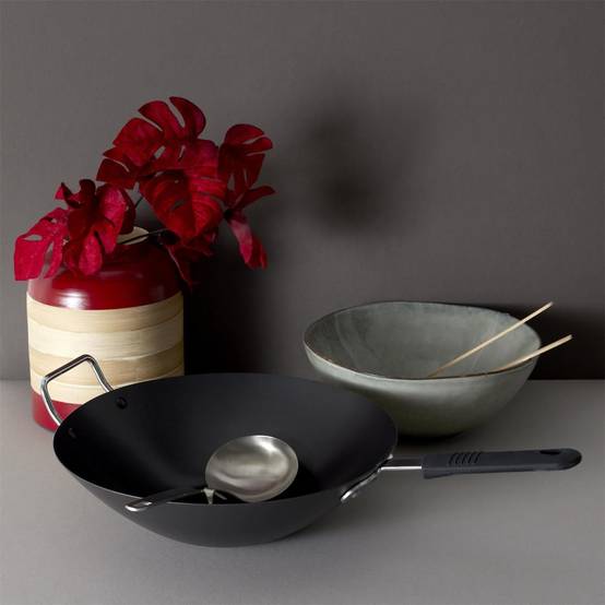 Cook Concept - Wok en Inox "Tous Feux" 33cm Noir - Image 3