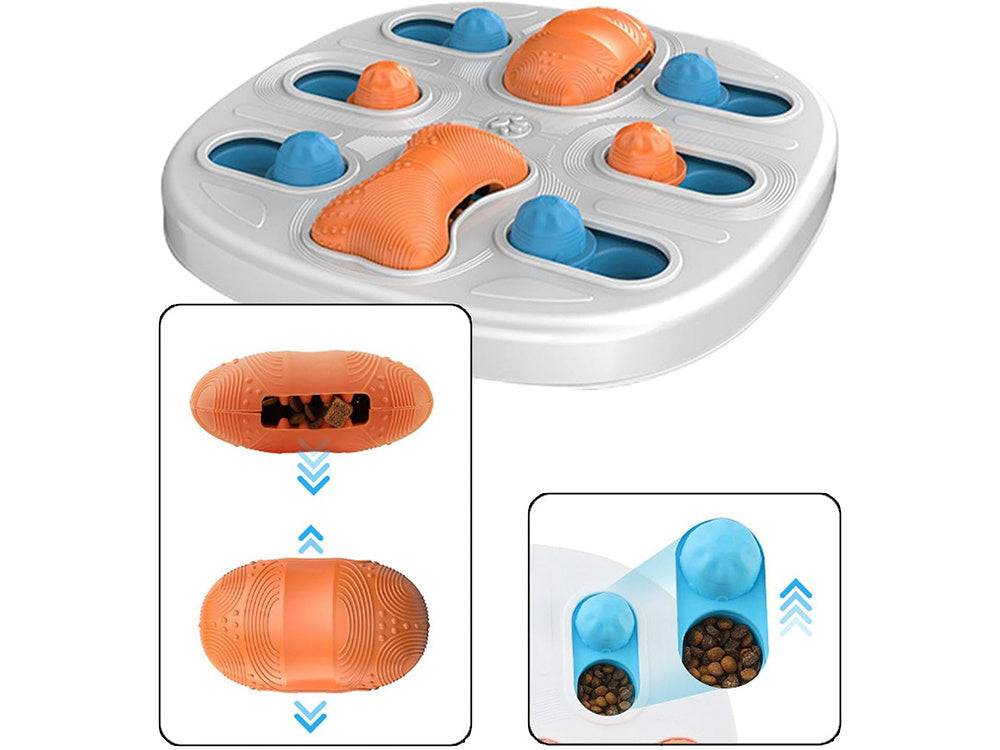 Objet éducatif pour chien jeu de friandises logique objet à mâcher olfactif - Image 4