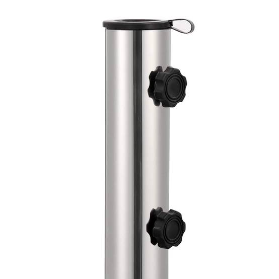 Maison Chic - Base de parasol - support de parasol Granite 30 kg Carré Noir - Image 5