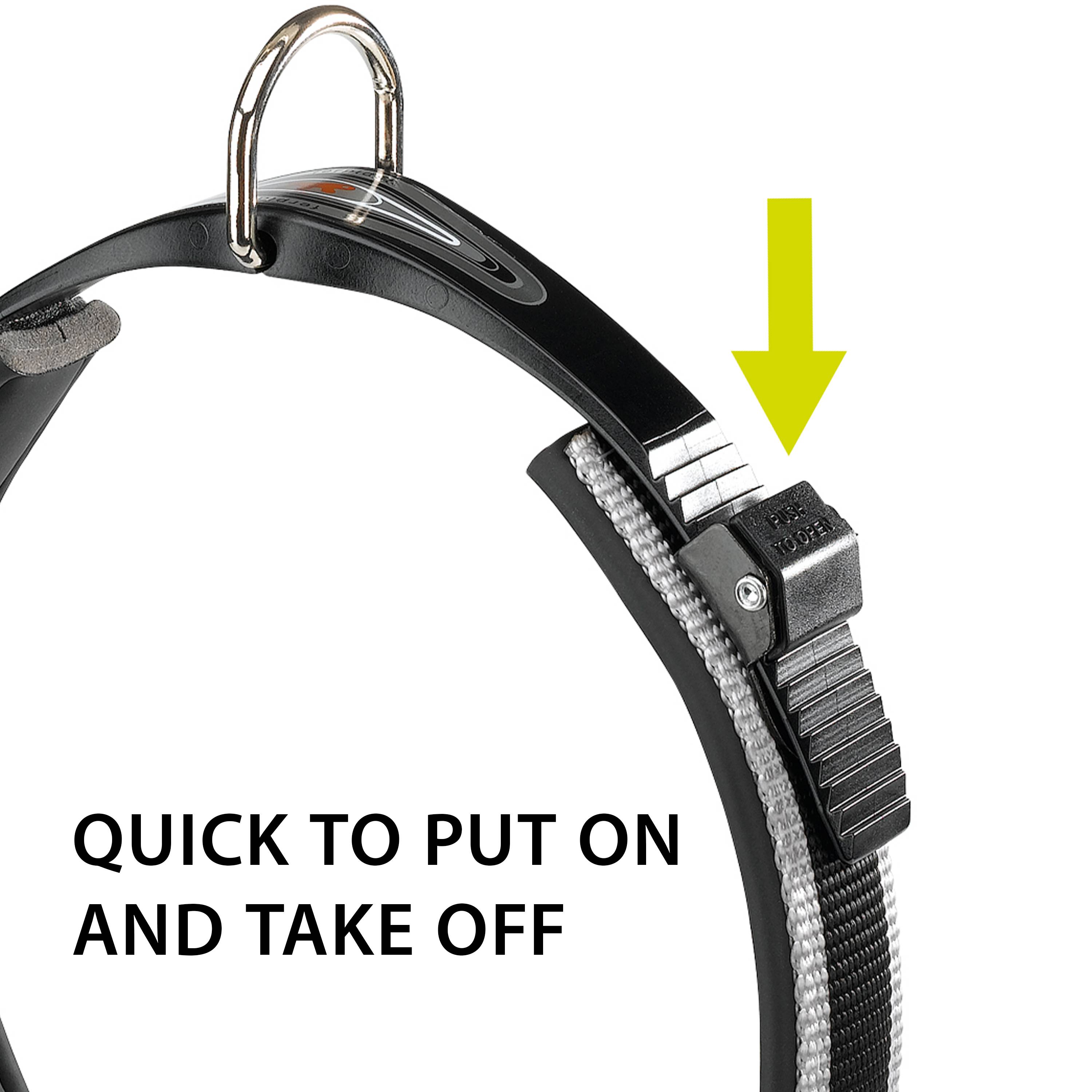 Ferplast - Ferplast Collier Chien ERGOCOMFORT C15/33, Collier pour Chiens de Grande Taille, Fermeture avec Micro-ajustement, Rembourrage Doux, Dégagement Rapide, - Imagen 5